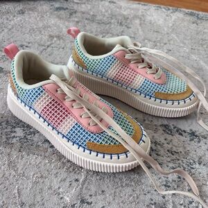 Nicole Miller platform sneakers